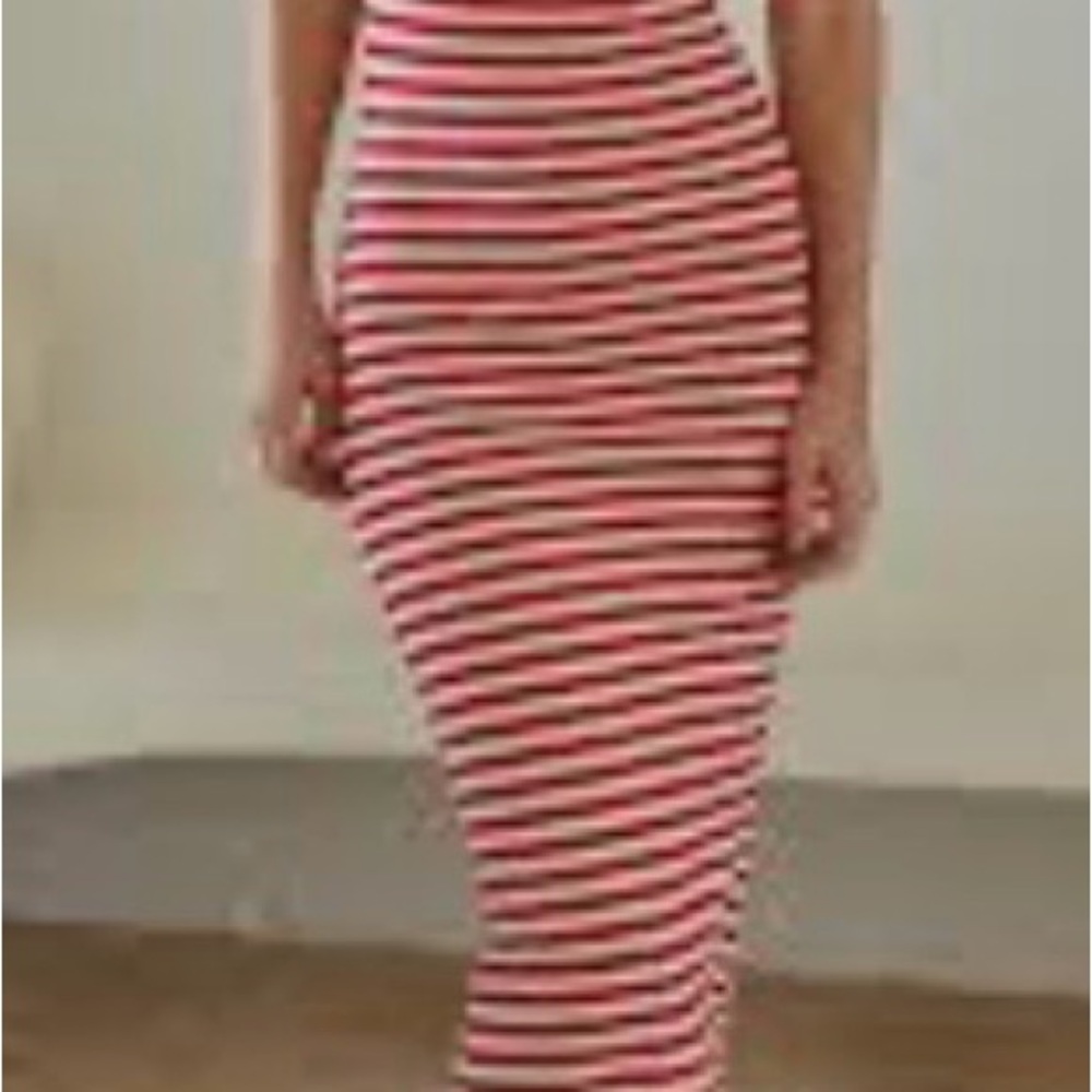 NWT by together Striped  Red and White Women's Dress
